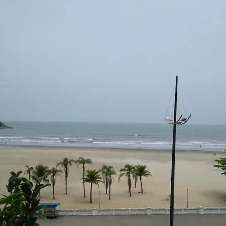Apartamento De Frente A Praia, Pe Na Areia Com Wi-Fi Loftjm Com 01 Vaga De Garagem Sujeita A Disponibilidade Santos  Exterior photo