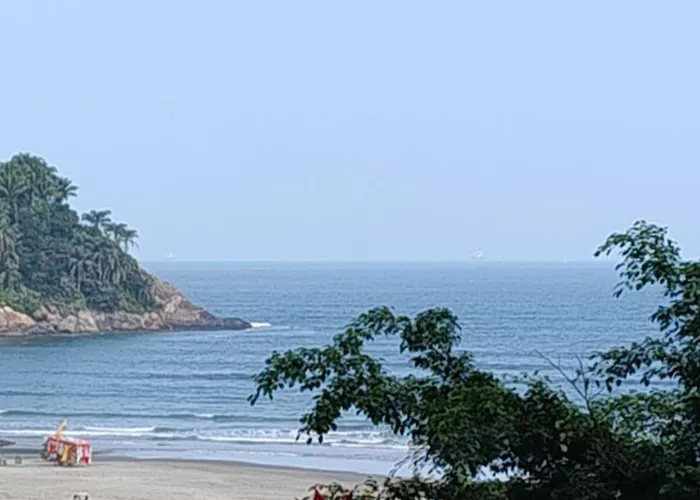Apartamento De Frente A Praia, Pe Na Areia Com Wi-Fi Loftjm Com 01 Vaga De Garagem Sujeita A Disponibilidade